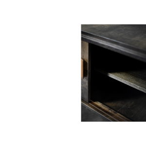Mid-Century Scandinavian Modern Birch Sideboard with a Futuristic Base, 1960s