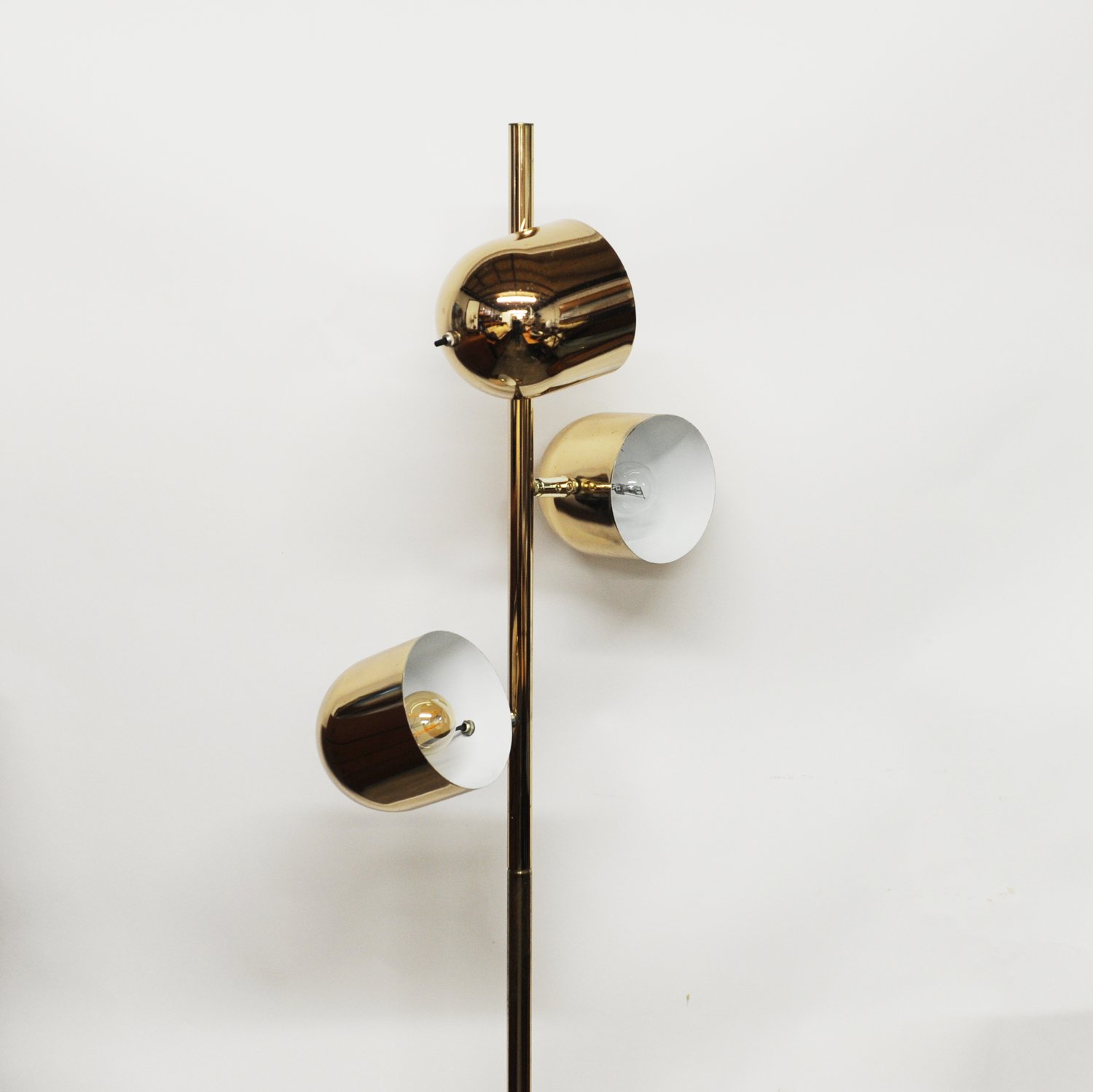 Vintage 3 Spot Adjustable Floor Lamp By Underwriters Laboratories, 1980s