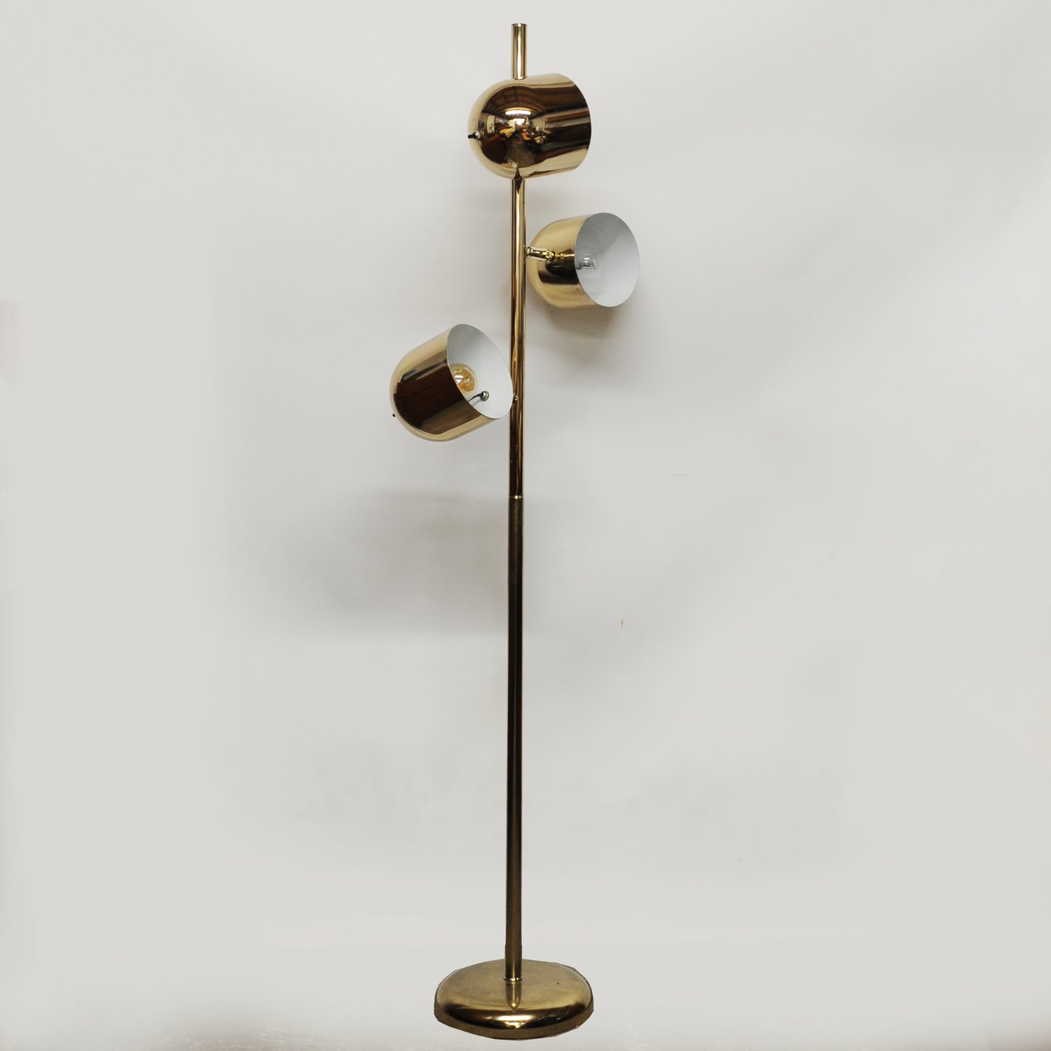 Vintage 3 Spot Adjustable Floor Lamp By Underwriters Laboratories, 1980s