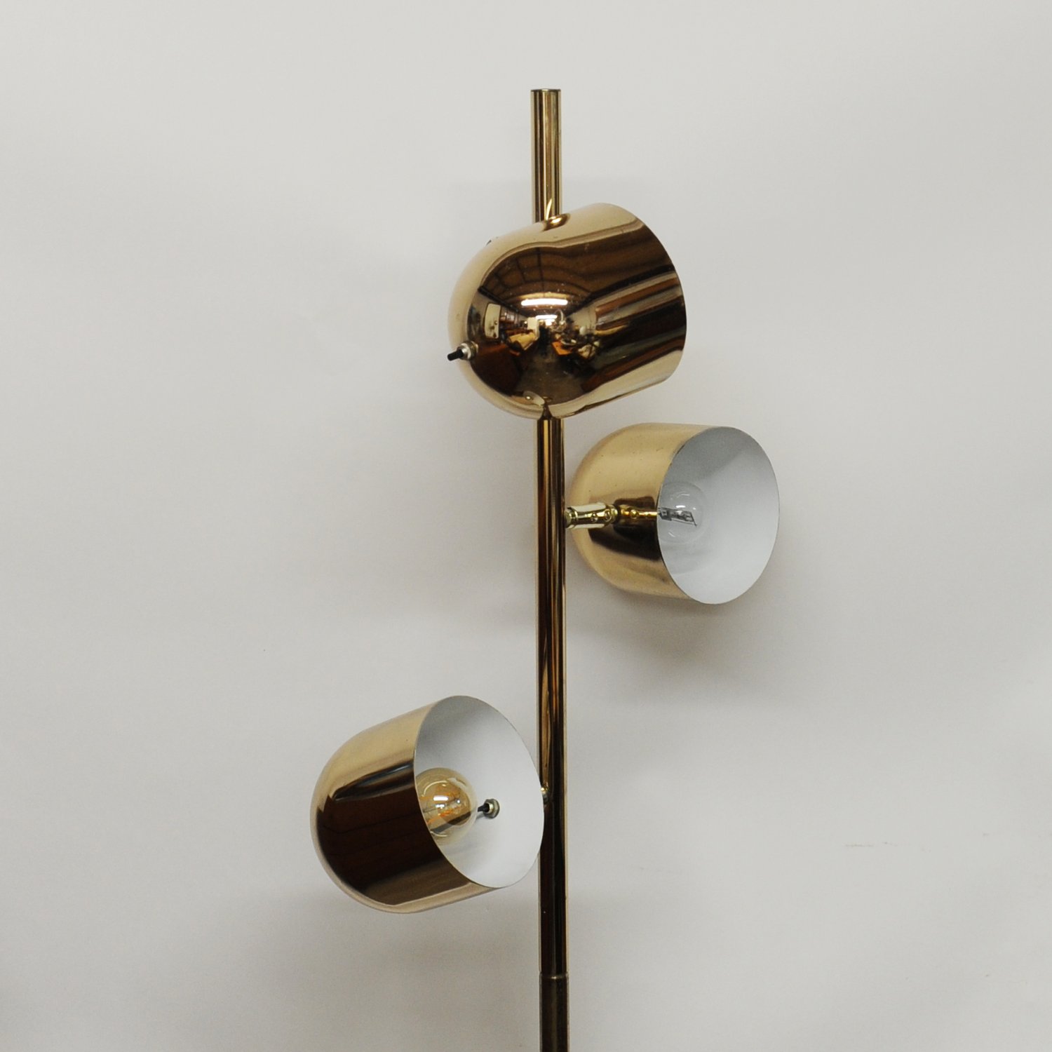 Vintage 3 Spot Adjustable Floor Lamp By Underwriters Laboratories, 1980s