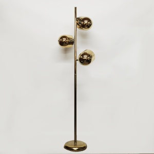 Vintage 3 Spot Adjustable Floor Lamp By Underwriters Laboratories, 1980s