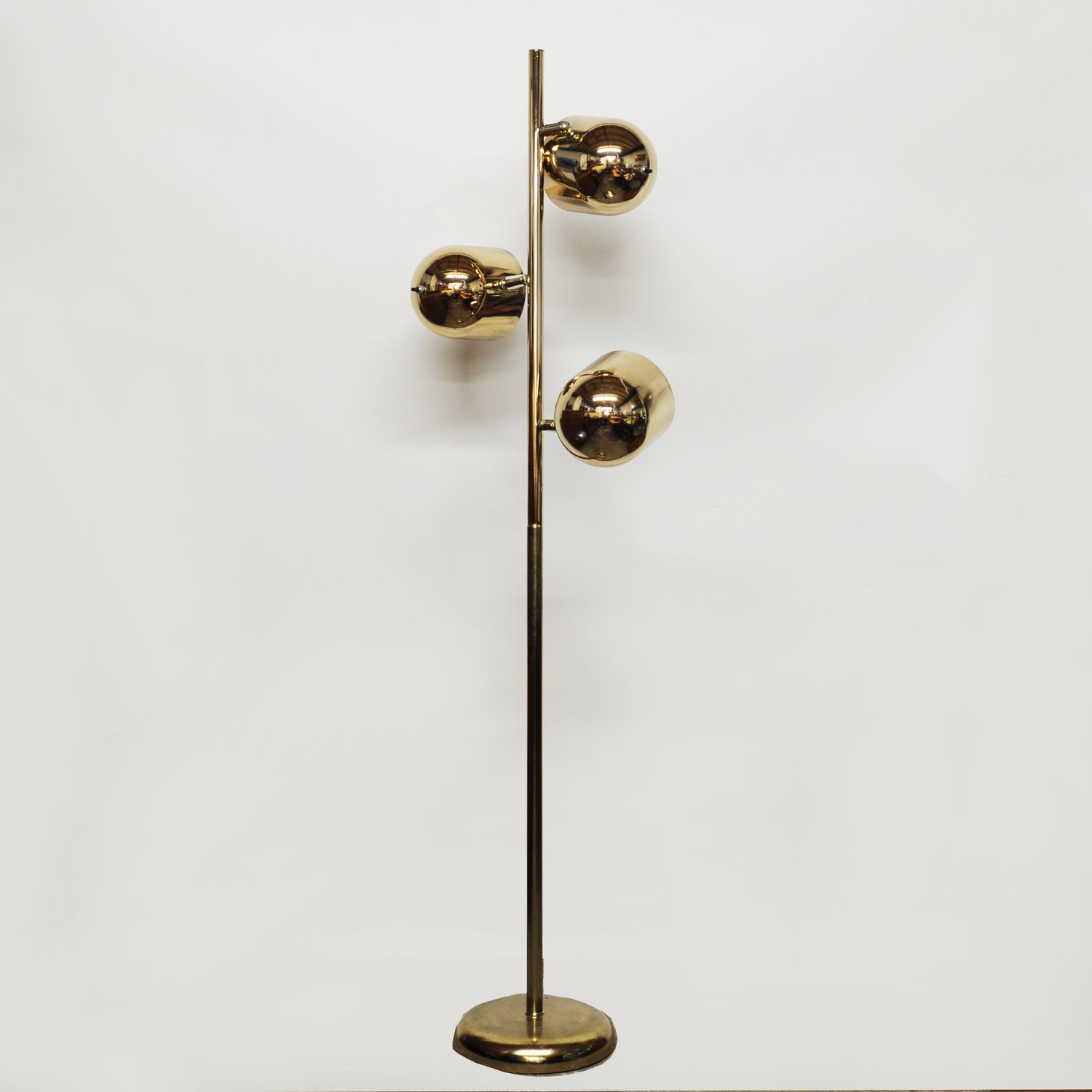 Vintage 3 Spot Adjustable Floor Lamp By Underwriters Laboratories, 1980s