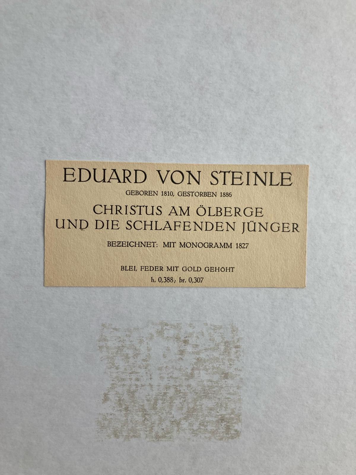 Eduard Von Steinle Pencil Drawing 