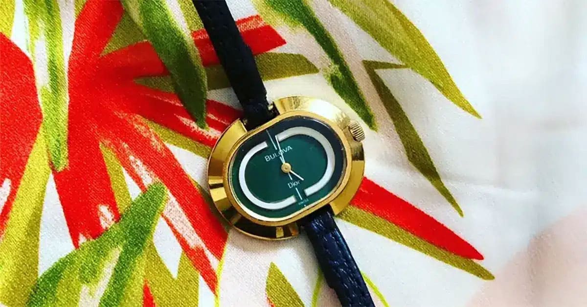 Vintage fashion watch example