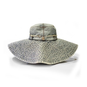 2000s Christian Dior Denim Sun Hat