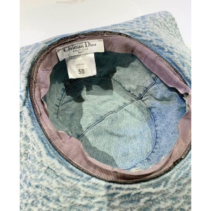 2000s Christian Dior Denim Sun Hat