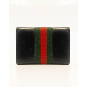 1980s Gucci Sherry Leather Key Holder