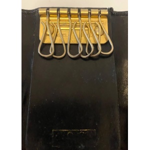 1980s Gucci Sherry Leather Key Holder