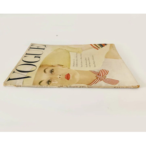 1954 American VOGUE USA January - COVER BY ERWIN BLUMENFELD