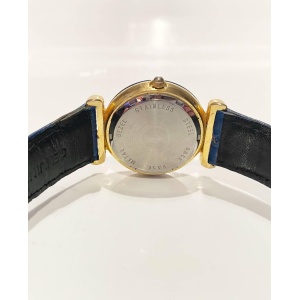 1980s Christian Dior Blue Stone Dial Quartz Watch