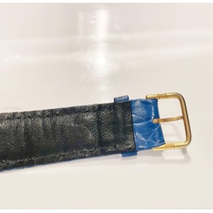 1980s Christian Dior Blue Stone Dial Quartz Watch