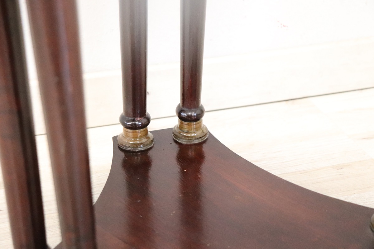 Round Pedestal Table in Beech Wood, 1980s