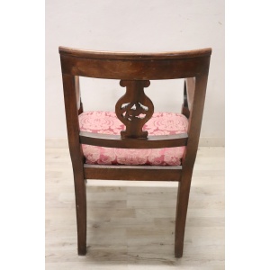 Armchair in Walnut, Late 18th Century