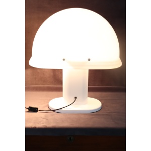 White Table Lamp by Rodolfo Bonetto for Iguzzini, 1970s