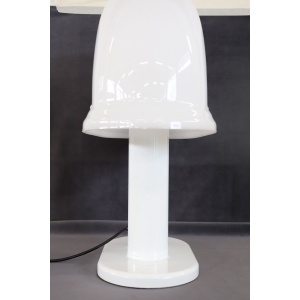 White Table Lamp by Rodolfo Bonetto for Iguzzini, 1970s