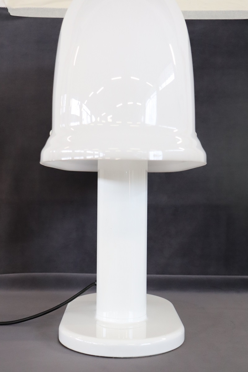 White Table Lamp by Rodolfo Bonetto for Iguzzini, 1970s