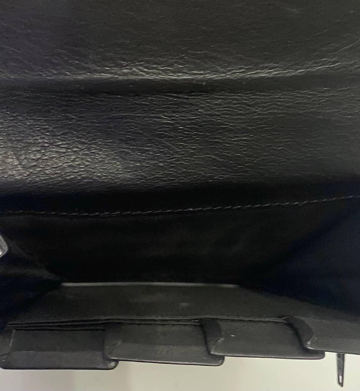 1970s Sergio Rossi Travel Passport Wallet Clutch Organizer