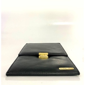 1970s Sergio Rossi Travel Passport Wallet Clutch Organizer