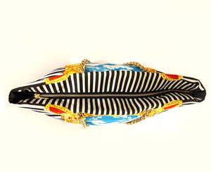 2000s Moschino Novelty Nylon Shoulder bag