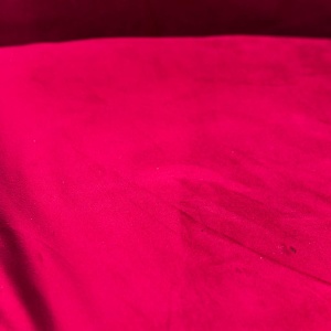 Pair Of Red Velvet Armchairs From The 1950s Modern Vintage