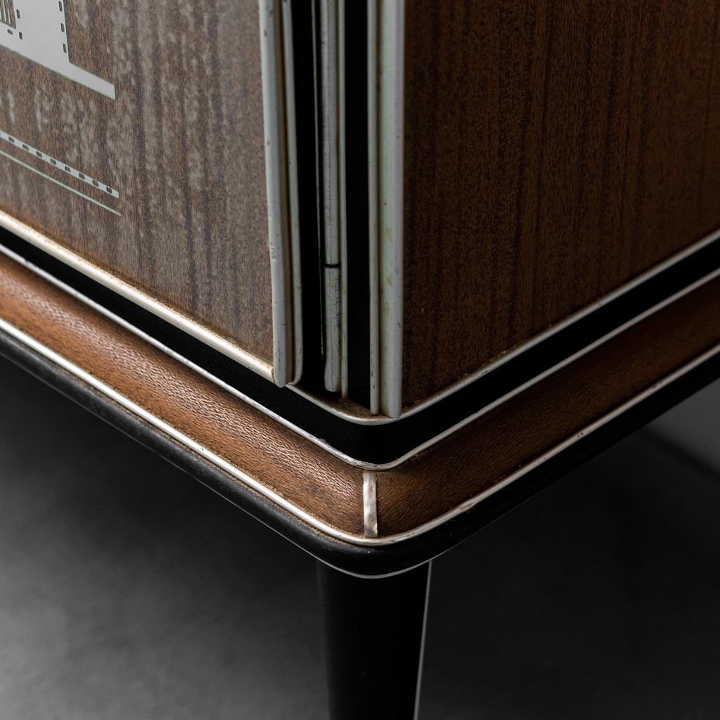 Umberto Mascagni Wooden Sideboard 1950s Vintage Modern Art