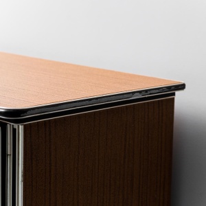 Umberto Mascagni Wooden Sideboard 1950s Vintage Modern Art