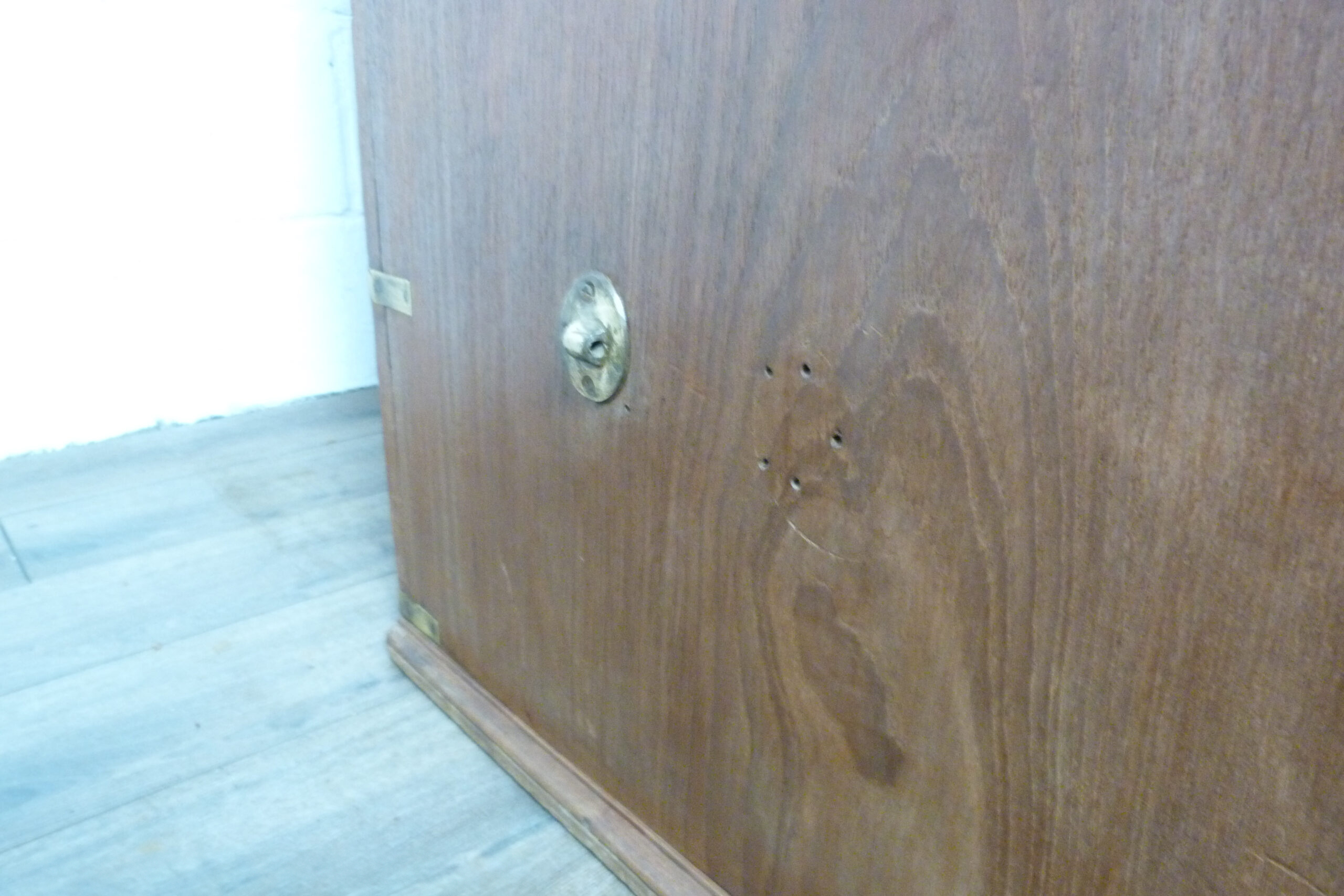 Large Military Campaign Chest of Drawers
