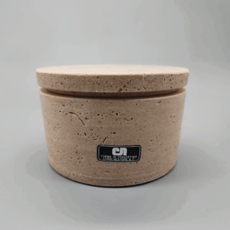 Vintage Box in Travertine by Cerri Nestore - 1970s