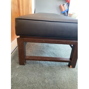 Black Ottoman