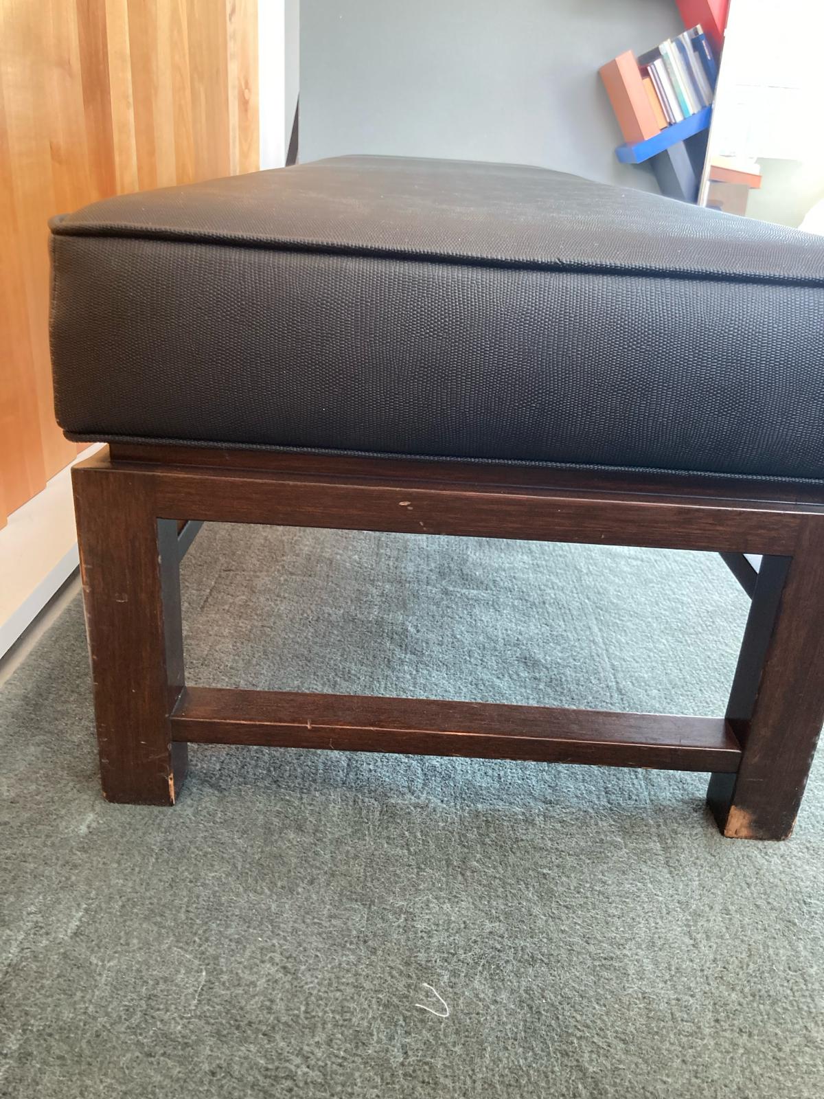 Black Ottoman