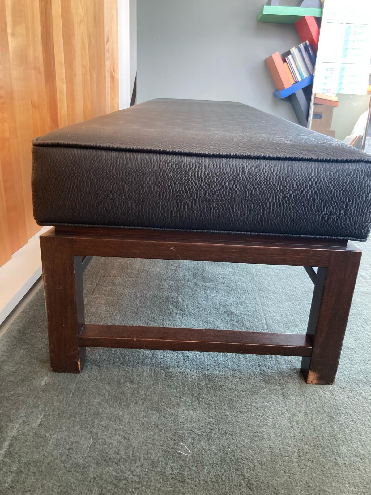 Black Ottoman