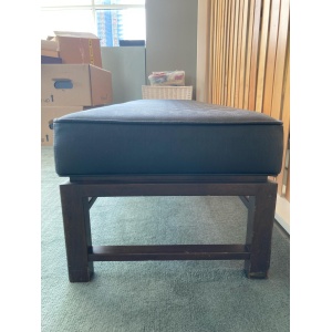 Black Ottoman