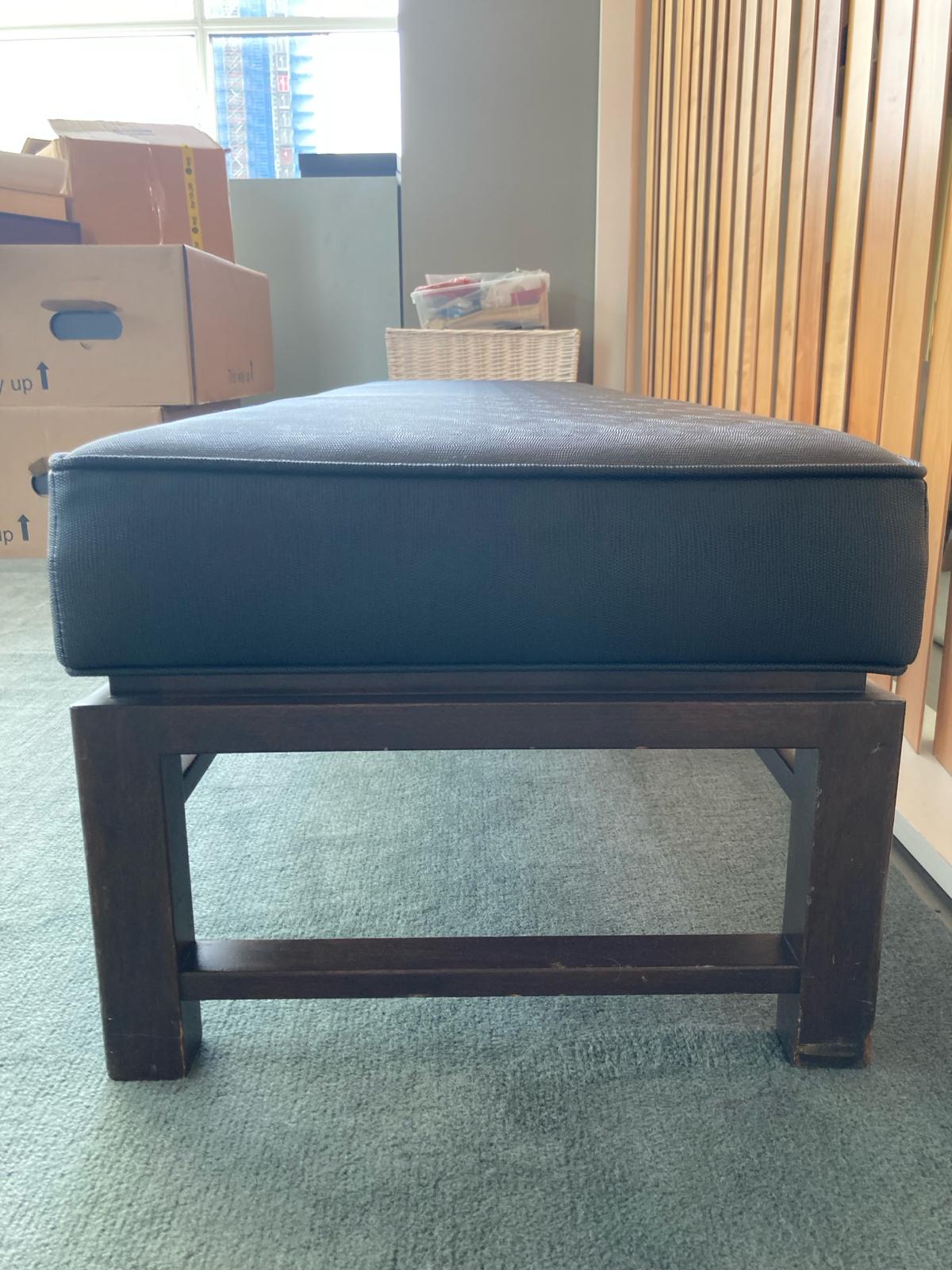 Black Ottoman