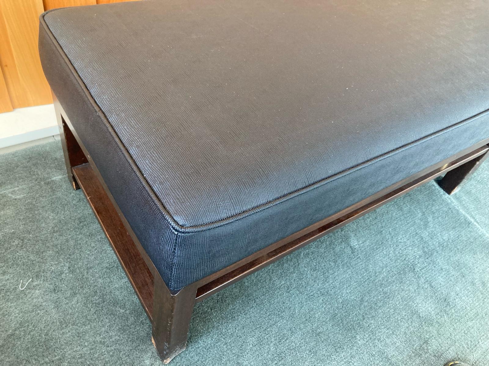 Black Ottoman