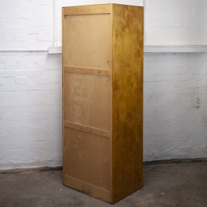 Vintage English Ply Wardrobe By B Linden, 1960s