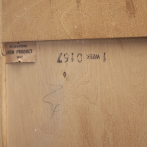 Vintage English Ply Wardrobe By B Linden, 1960s