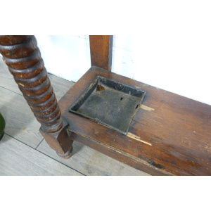 Antique Oak Hallway Umbrella Stand