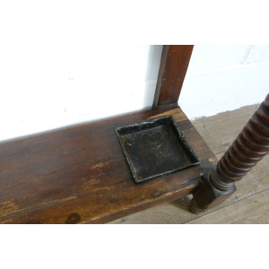 Antique Oak Hallway Umbrella Stand