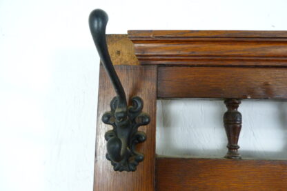 Antique Oak Hallway Umbrella Stand - Image 12