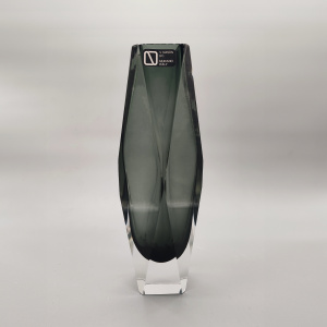 Vintage Multifaceted Vase in Murano Glass by Nason - 1960s