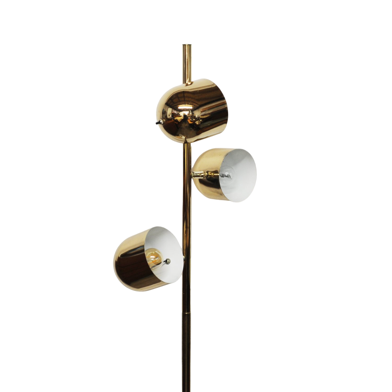 Vintage 3 Spot Adjustable Floor Lamp By Underwriters Laboratories, 1980s