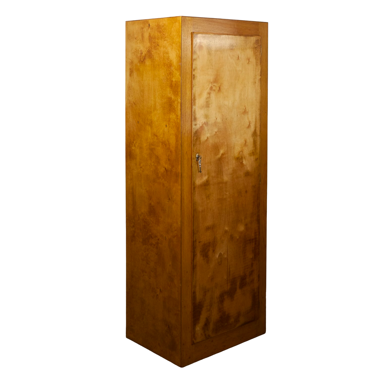Vintage English Ply Wardrobe By B Linden, 1960s