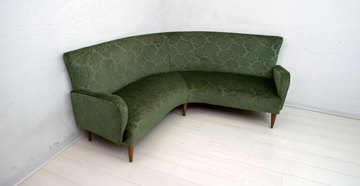 Vintage Green Sofa