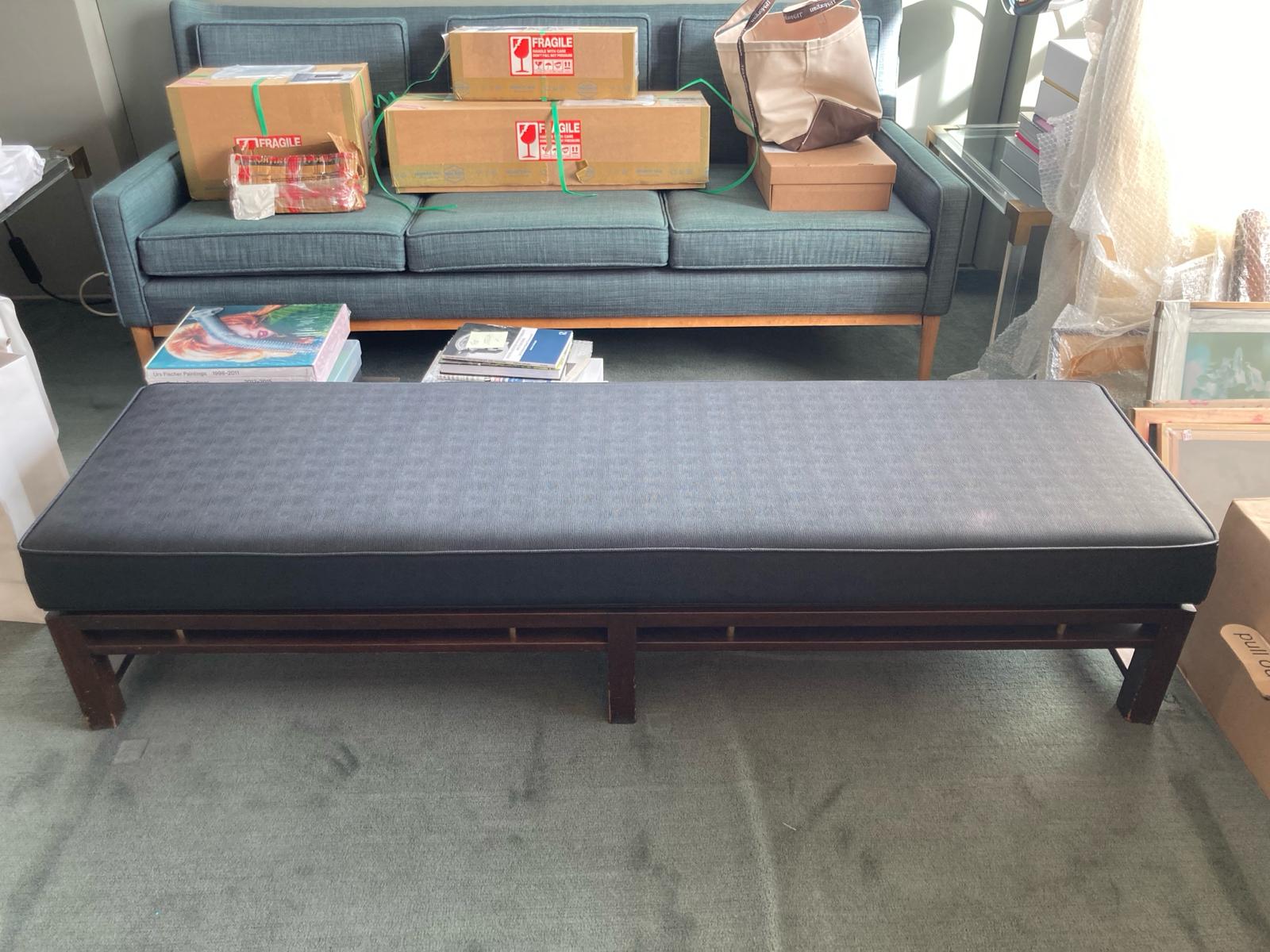 Black Ottoman