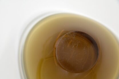 Mid-Century Scandinavian Gold; Brown Sommerso Glass Bowl, 1950s - Image 5
