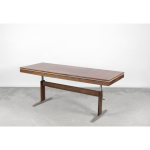 German Rosewood Adjustable Table from E.M.Ü, 1960s