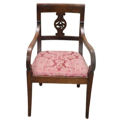 Armchair in Walnut, Late 18th Century