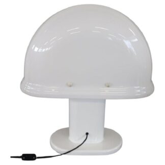 White Table Lamp by Rodolfo Bonetto for Iguzzini, 1970s