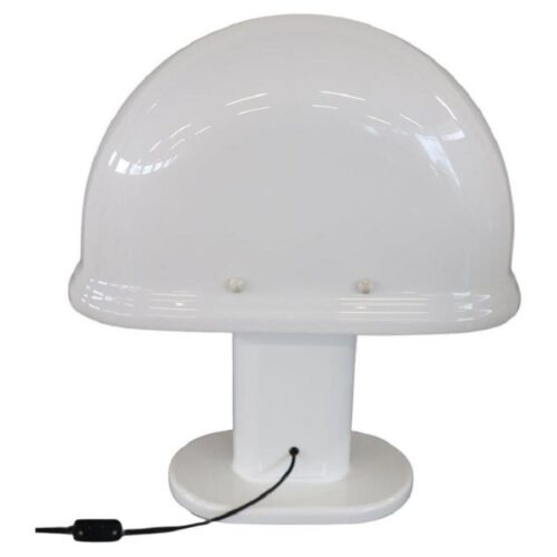 White Table Lamp by Rodolfo Bonetto for Iguzzini, 1970s