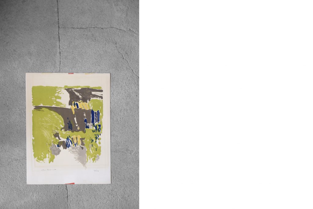 Color Lithograph on Van Gelder Zonen Paper by Jörgen Fogelqvist, 1980s